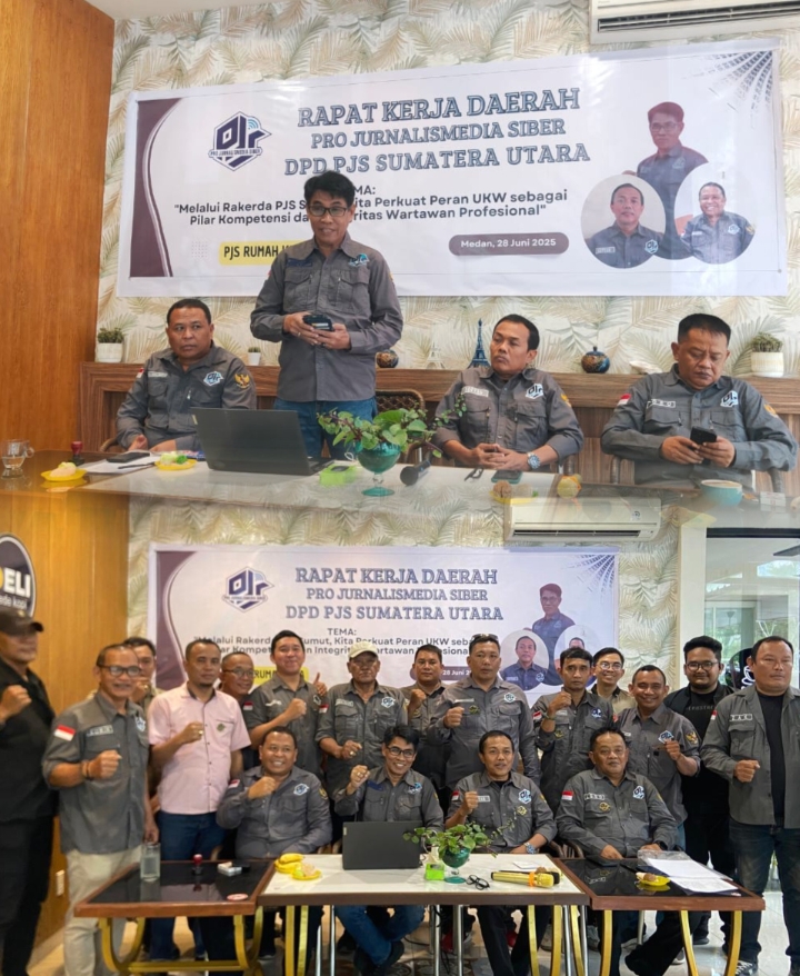 PJS Buka Rakerda, DPD Sumut Tetapkan Tiga Program